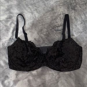 Unlined Lace Demi Bra